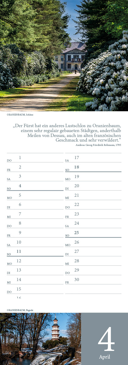Küchenplaner 2027 – April